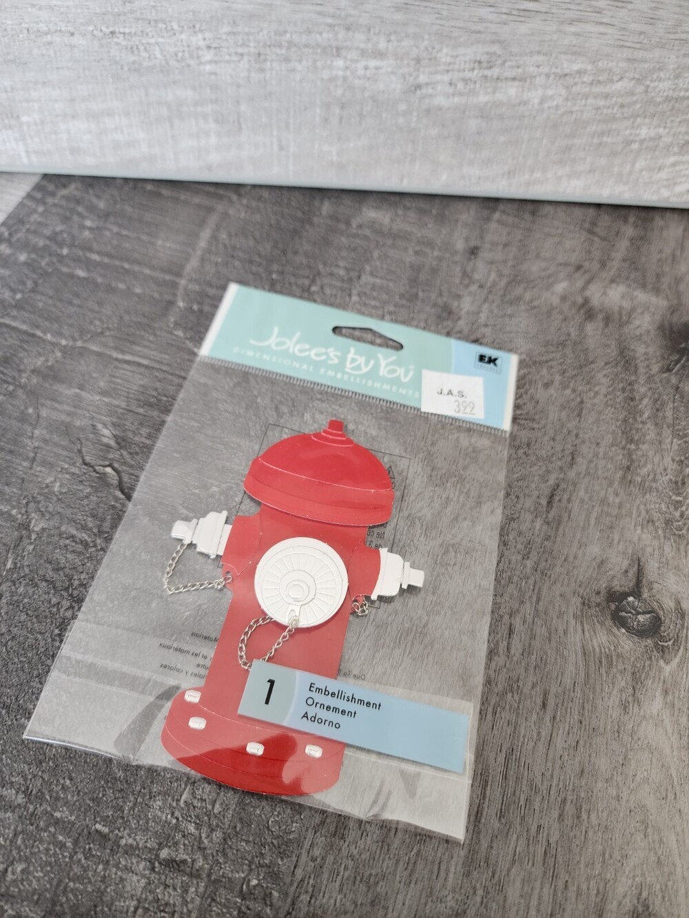 Jolee's Stickers - Fire Hydrant Department Dog Pet Scrapbooking RETIRED NEW #28